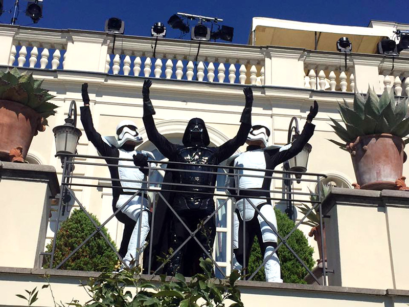 Globestar Stormtroopers and Darth Vader